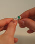 Emerald and Diamond Ring